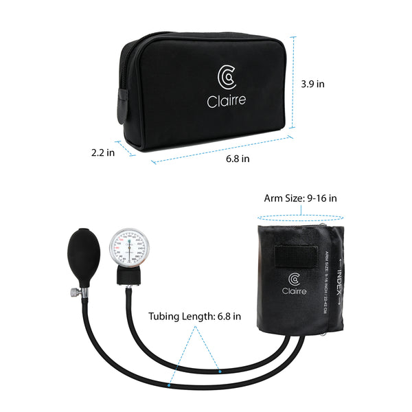 Professional Sphygmomanometer Manual Blood Pressure Cuff Kit