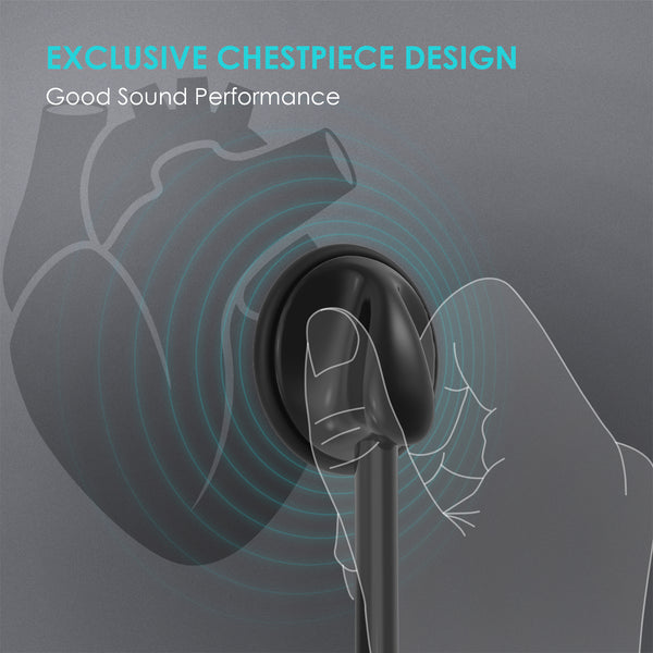 Single Head Stethoscope with Carry Case