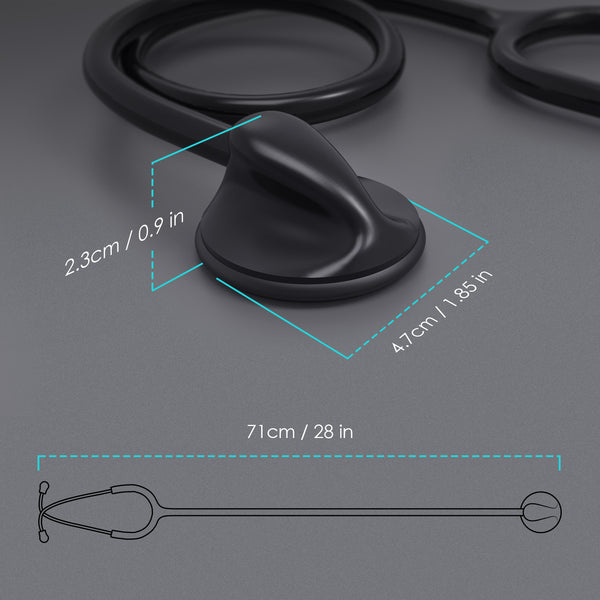 Single Head Stethoscope with Carry Case